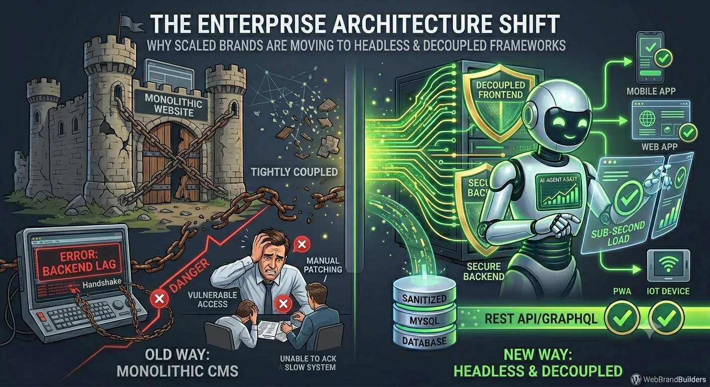 The Headless Shift: Why Scaled Brands are Abandoning Traditional Content Management Systems